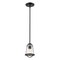 Z-Lite Mariner 1 Light Mini Pendant, Bronze And Clear Seedy 444MP-BRZ - alternate 1